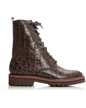 Shoon Sh Gator Croc - Brown