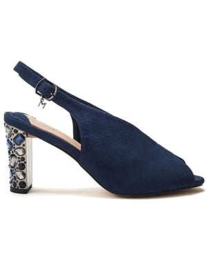 Moda In Pelle Maeva Alcantara - Blue