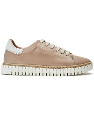 Shoon Sh Indent Leather - Brown