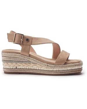 Moda In Pelle Poseo Stone Alcantara - Brown