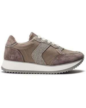 Shoon Sh Eager Taupe Leather - Grey