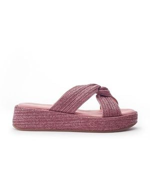 Moda In Pelle Keeli Textile - Purple