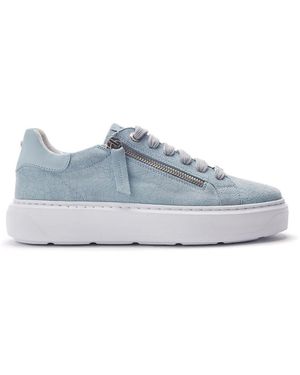 Moda In Pelle Bluebelle Light Suede