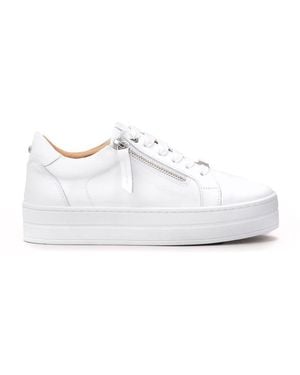 Moda In Pelle Abbiy Leather - White