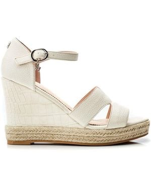 Moda In Pelle Rikolia Off Patent Mocc Croc - White