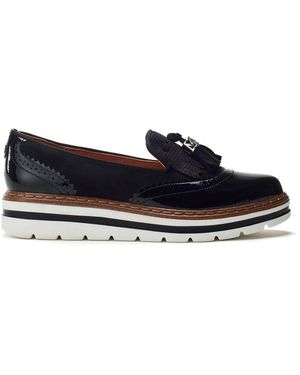 Moda In Pelle Ellee Alcantara - Blue