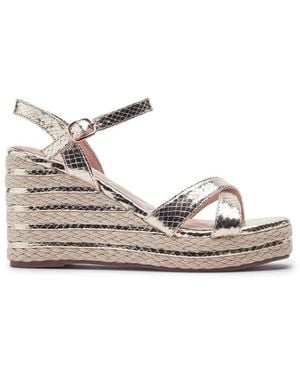 Moda In Pelle Maylia Snake Print - Metallic
