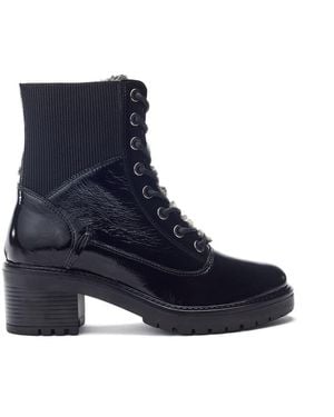 Moda In Pelle Omura Patent Leather - Blue