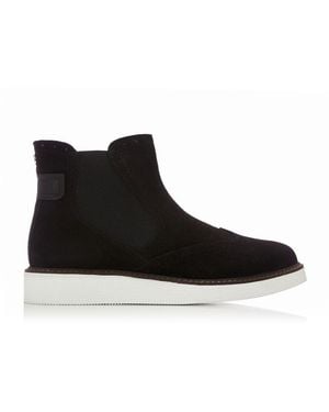 Moda In Pelle Cheena Suede - Black
