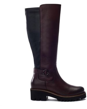 Moda In Pelle Remina Burgundy Leather - Blue