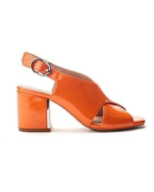 Moda In Pelle Naylani Patent - Orange