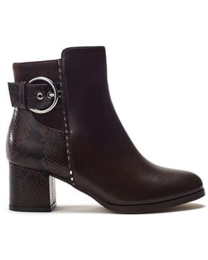 Moda In Pelle Panay Dark Porvair - Black