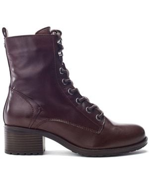 Moda In Pelle Bezzy Dark Leather - Purple