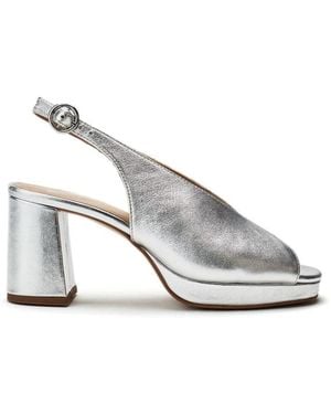 Moda In Pelle Jacinta Leather - Metallic