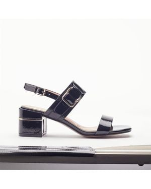 Moda In Pelle Noni Patent - Blue