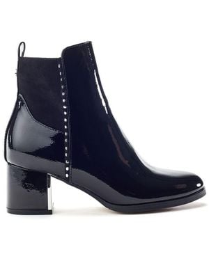 Moda In Pelle Panora Patent - Blue