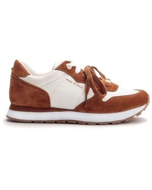 Moda In Pelle Billiee Camel Suede - Brown