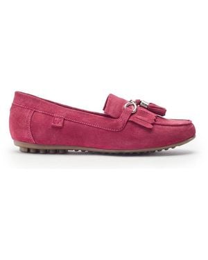 Moda In Pelle Essana Suede - Purple