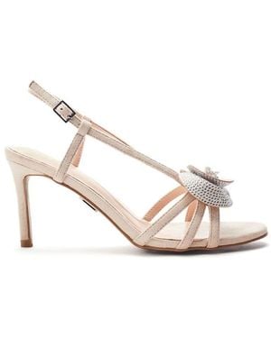 Moda In Pelle Narra Alcantara - Metallic