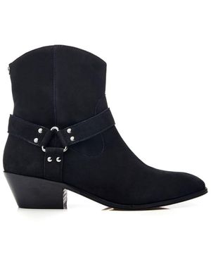 Moda In Pelle Alexiia Nubuck - Blue