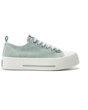 Moda In Pelle Betta Mint Raffia - Green