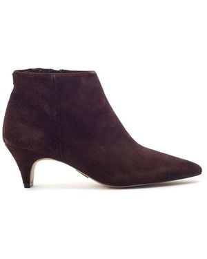 Moda In Pelle Prismara Dark Suede - Purple