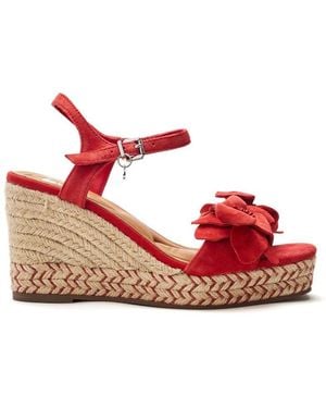 Moda In Pelle Mistee Suede - Red
