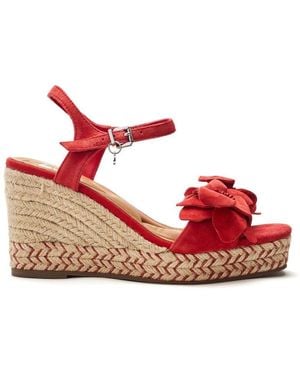 Moda In Pelle Mistee Suede - Red