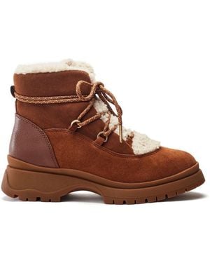 Moda In Pelle Zermatt Suede - Brown