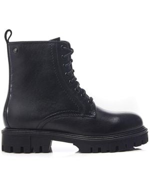 Moda In Pelle Presses Leather - Blue