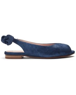 Moda In Pelle Lavatera Suede - Blue