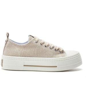 Moda In Pelle Betta Raffia - White