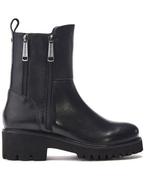 Moda In Pelle Opaline Leather - Black