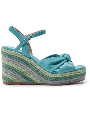 Moda In Pelle Margaritaa Alcantara - Blue
