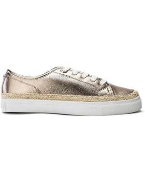 Moda In Pelle Birch Champagne Leather - Metallic