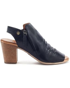 Moda In Pelle Kaprise Leather - Blue