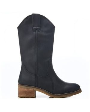 Moda In Pelle Dana Leather - Blue