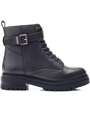 Moda In Pelle Omola Khaki Leather - Blue