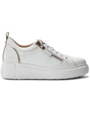 Moda In Pelle Calise Leather - White