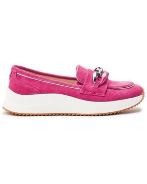 Moda In Pelle Sorrento Suede - Pink