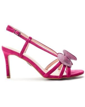 Moda In Pelle Narra Alcantara - Pink