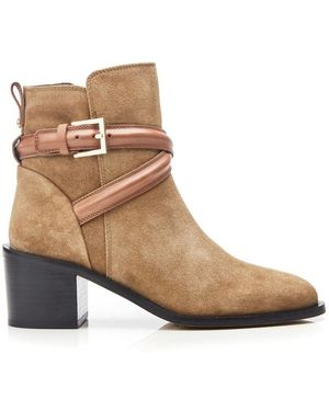 Moda In Pelle Carliy Suede - Brown