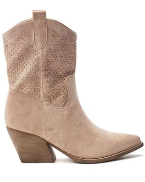 b.soleful Gailaen Camel Alcantara - Brown