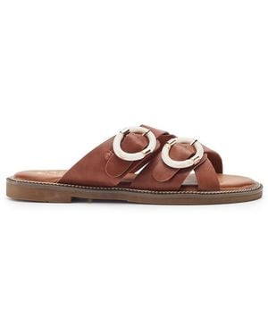 Moda In Pelle Navya Porvair - Brown