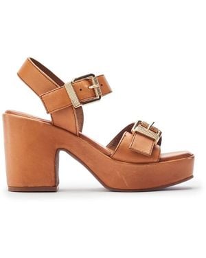 Moda In Pelle Kellisa Leather - Brown