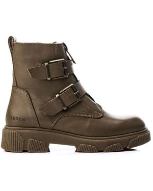 Shoon Sh Soller Leather - Brown