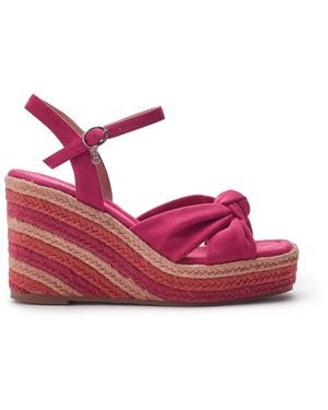 Moda In Pelle Margaritaa Alcantara - Purple