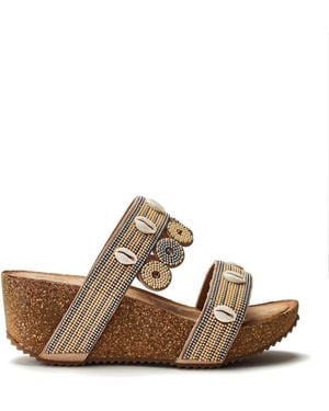 b.soleful Lurina Camel Porvair - Brown