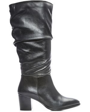 Moda In Pelle Starlene Leather - Black