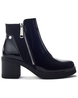 Moda In Pelle Otella Patent - Blue